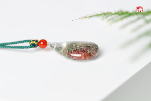 绿幽灵水晶吊坠 配精美挂绳 商品图5