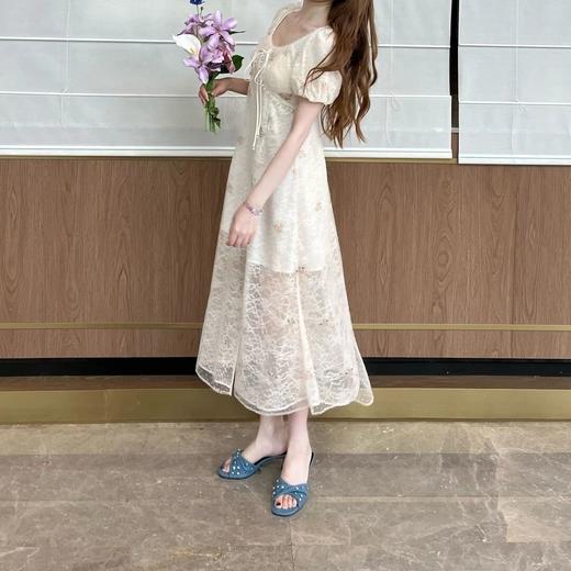 玛克门店发货：浪漫仙子蕾丝网纱订婚连衣裙(货号:MF86DR014) 商品图2