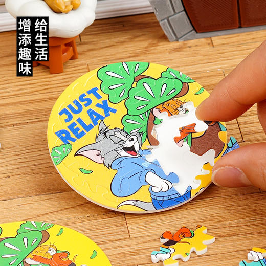 TOi图益-Tom and Jerry-塑料冰箱贴盲盒拼图-猫鼠趣记（拍6发端盒） 商品图3