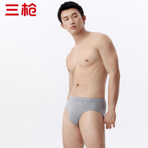 Threegun三枪 【舒木尔】包根男士三角内裤（1条装）-40831B031 商品图6