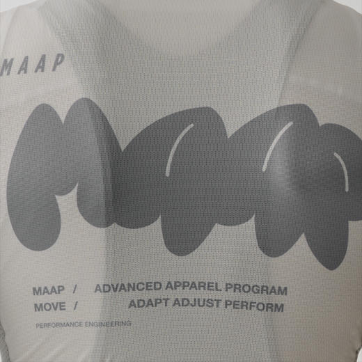 MAAP 男士 Aerate Pro Air Jersey 3.0 雾影灰 短袖骑行服 商品图4