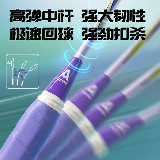 安格耐特FH127高端碳纤维一体羽毛球拍 单拍 商品图3
