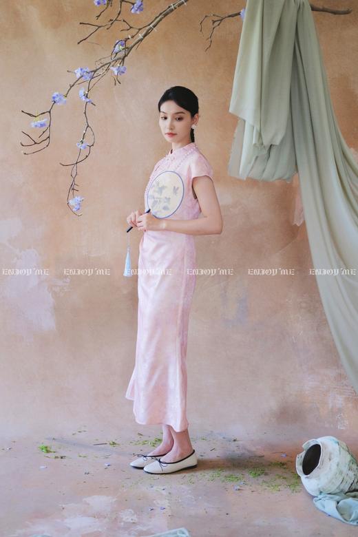 【门店同款】ENJOY夏季云敛-“鸾衿折桂”花想容中式旗袍 162453379 商品图2