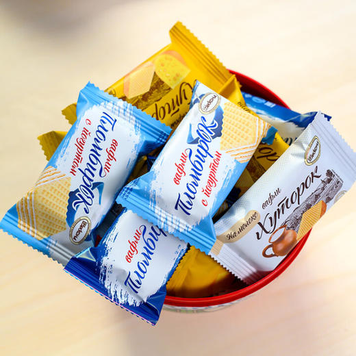 阿孔特牌套娃包装混合多味威化饼干230g/152791 香浓美味多种口味 商品图2