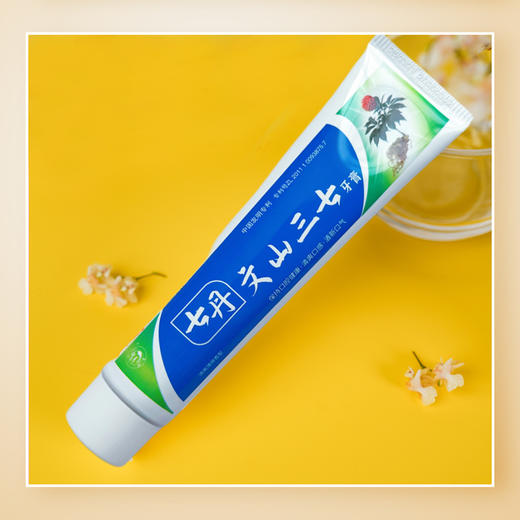 蕴含皂苷的三七植物牙膏   100g/支 商品图5