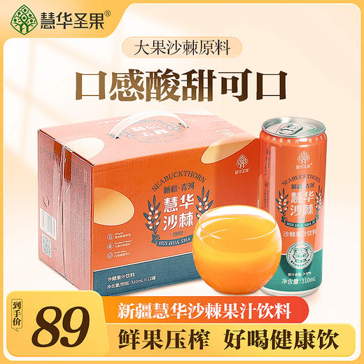 沙棘果汁饮料 310ml易拉罐 商品图3