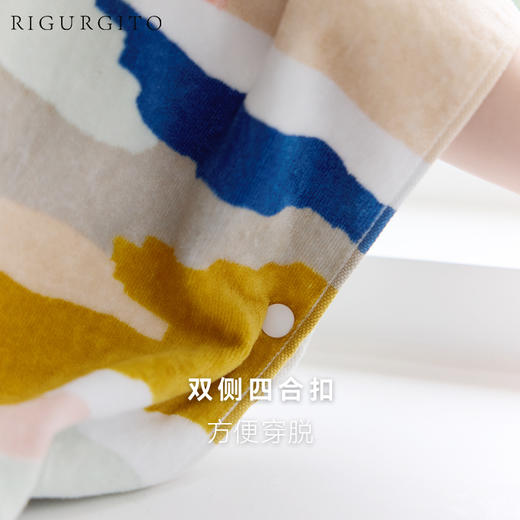 【代发】RIGURGITO儿童浴袍“小小漫游者”系列儿童浴袍纯棉 商品图3