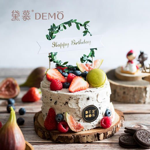 [ 现货 ] 5英寸 森林茶话·海盐奥利奥水果蛋糕 商品图0