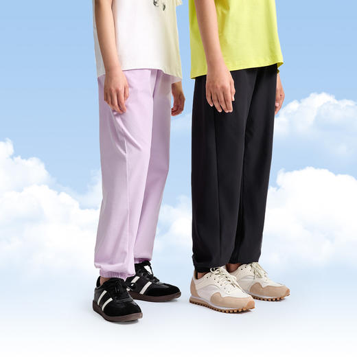 男女童全腰针织单裤夏季新款安奈儿童装EM526171 商品图2