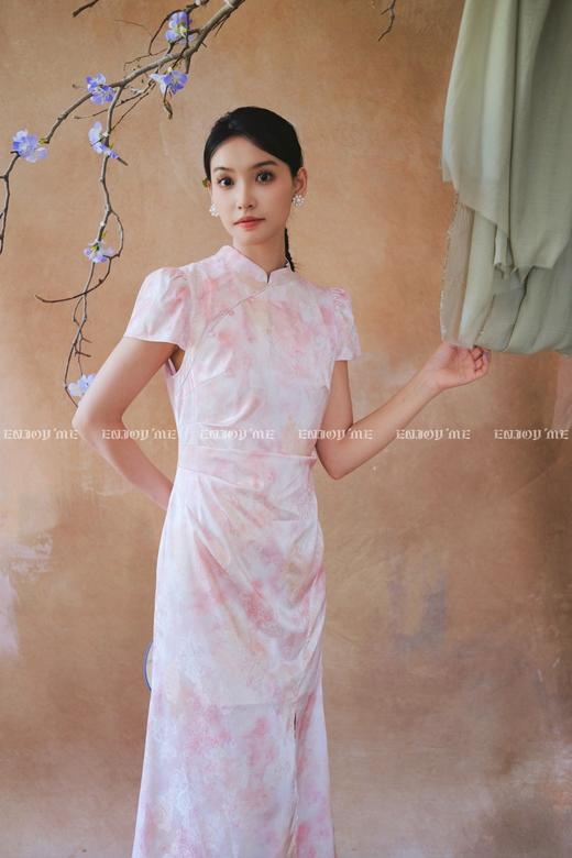 【门店同款】ENJOY夏季云敛-“鸾衿折桂”染夏中式旗袍 162451533 商品图5