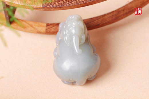 和田烟紫玉【貔貅】摆件 商品图4