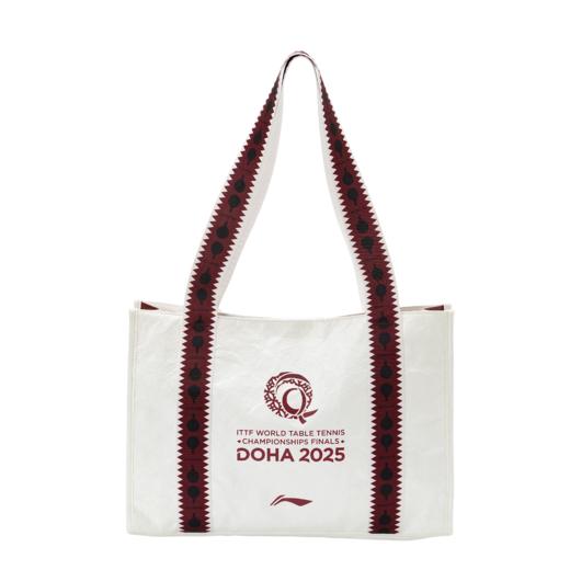 【2025新品】李宁乒乓球系列多哈世乒赛纪念款单肩背包ABLV107-1 商品图0