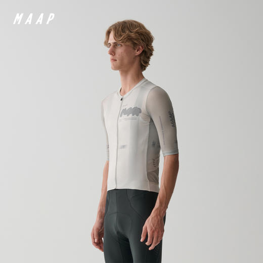 MAAP 男士 Aerate Pro Air Jersey 3.0 雾影灰 短袖骑行服 商品图0