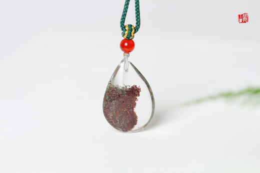 绿幽灵水晶吊坠 配精美挂绳 商品图4
