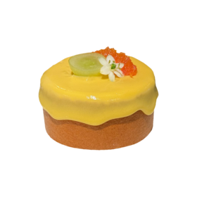 橙花柑橘百香果卷