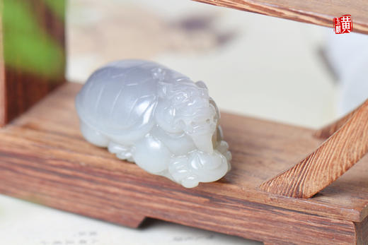 和田烟紫玉【龙龟】摆件/手把件 商品图4
