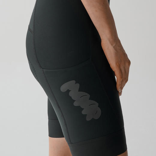 MAAP 女士 Aerate Team Bib Evo Cargo 闪影黑 骑行短裤 商品图4