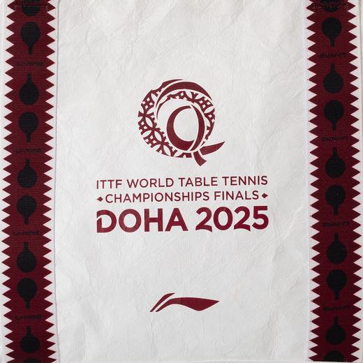 【2025新品】李宁乒乓球系列多哈世乒赛纪念款单肩背包ABLV107-1 商品图4