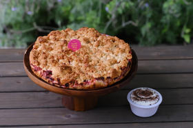 山楂草莓燕麦派 Hawthorne Strawberry Oat Pie