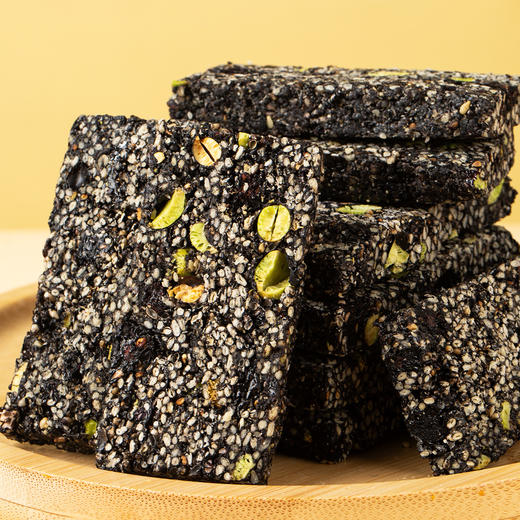 【醒粉福利26.9元2罐】西域美农五黑钙力糕200g*2罐  甄选5种黑色食材组合，无蔗糖还原原料本味，入口香酥不燥 商品图6