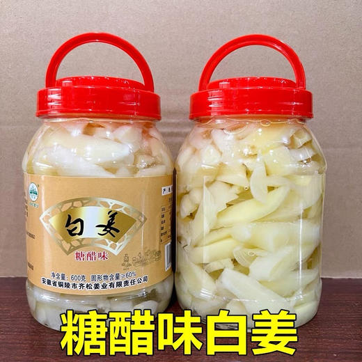 铜陵嫩姜芽 嫩嫩的糖醋生姜 商品图0