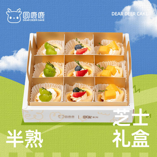 缤纷半熟芝士礼盒9个装 商品图2
