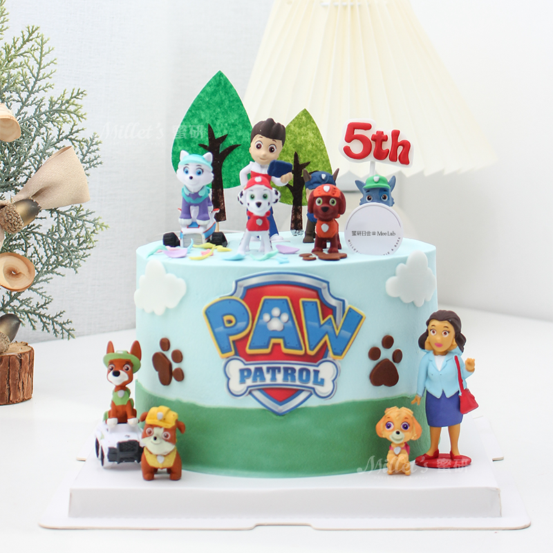 K006|"汪汪队主题蛋糕"