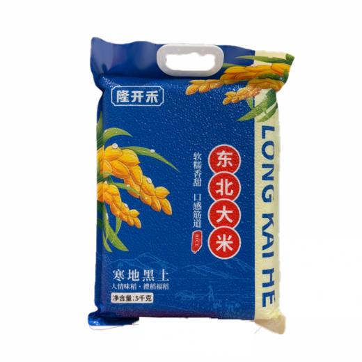 驰鹏隆开禾软糯香甜东北大米蓝色袋 5kg/袋 商品图0