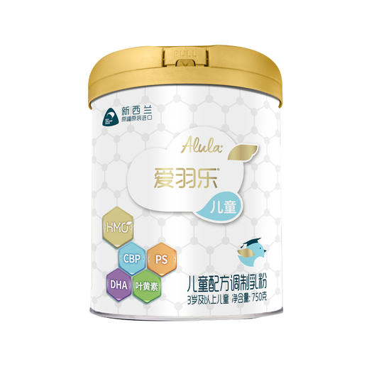 爱羽乐-儿童配方调奶粉750g 商品图0