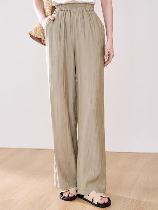 【百图lulu定制】【冰丝山本裤】冰凉 宽松 慵懒风 山本裤 小个子常规版可选 商品图0