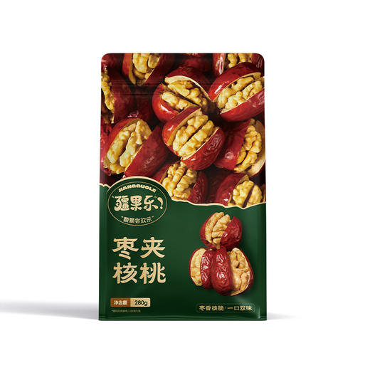 【快递包邮】疆果乐·枣夹核桃280g 商品图0