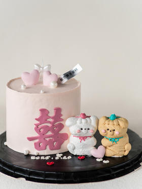 定制款蛋糕 - 喜结连理