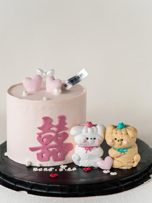 定制款蛋糕 - 喜结连理 商品图0
