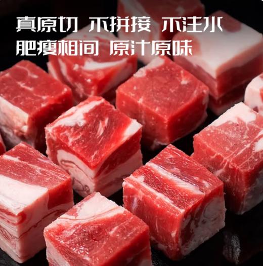 牧北鲜内蒙古有机原切牛腩块 商品图1