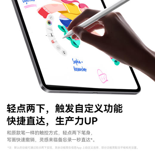 倍思 笔畅 PS3 360°触控 蓝牙有线充 电容笔 蜡笔小新联名版 商品图5