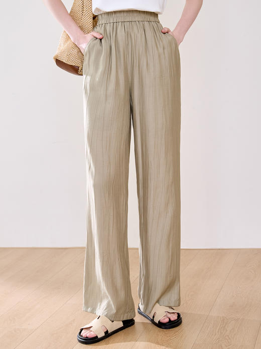 【百图lulu定制】【冰丝山本裤】冰凉 宽松 慵懒风 山本裤 小个子常规版可选 商品图1