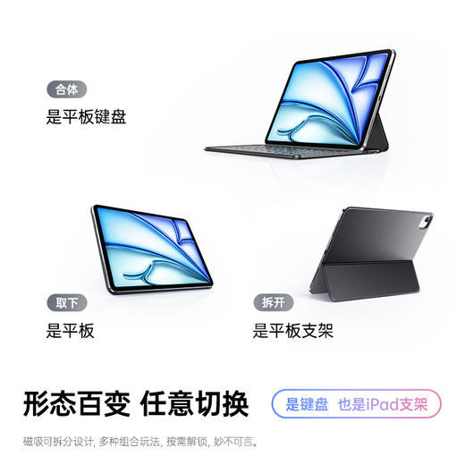 【8月会员秒杀】倍思 键控 KA3 分离式键盘保护套 (超薄版) 商品图3