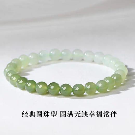 和田玉 渐变手串 盈润冰透 产地直发 商品图7