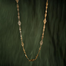 北京仓｜Bohemian Rhapsodie-Simone Long-镀金 镂空 项链［法国设计师］