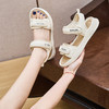经典鲨2025夏季新品百搭简约平底露趾魔术贴沙滩运动凉鞋女KW160-529211 商品缩略图2