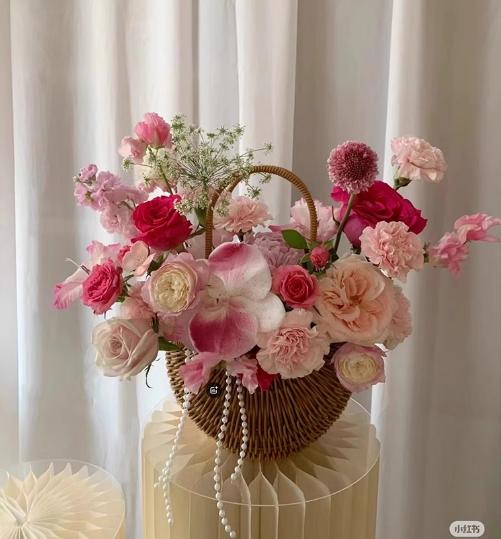 仿藤半月手提篮（套二） 商品图3