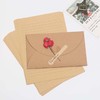 小号贺卡 干花创意简约diy生日贺卡带信封装卡心意卡留言客户感谢卡 商品缩略图0