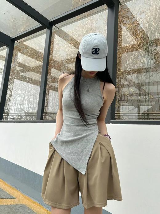 优选丨耐尔 阔腿西装短裤（女款） W4031 商品图9