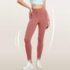 【限时秒】YOGACODE【火树银花系列】高腰裸感瑜伽裤女夏薄款蜜桃提臀无痕健身裤DWP115556 商品缩略图3