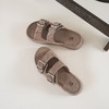【夏季新款】西村名物2025年夏季新款舒适平底包脚露趾后空拖鞋X25BJ21061 商品缩略图6