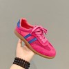 【夏季新款】西村名物2025年夏季新款舒适透气平底防滑多彩拼接德训鞋X25CM39241 商品缩略图3