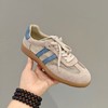 【夏季新款】西村名物2025年夏季新款舒适透气平底防滑多彩拼接德训鞋X25CM39241 商品缩略图4