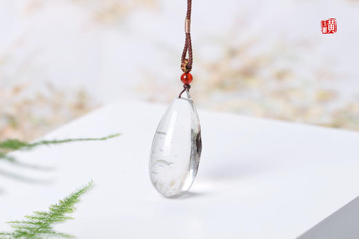绿幽灵水晶吊坠 配精美挂绳 商品图4