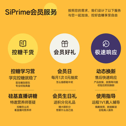【焕新季-太阳卡送手表】330天动态  硅基动感 动态血糖仪 专属周边和礼包 3岁以上可用，【下单先发一张卡，收到后激活卡领动态】 商品图2