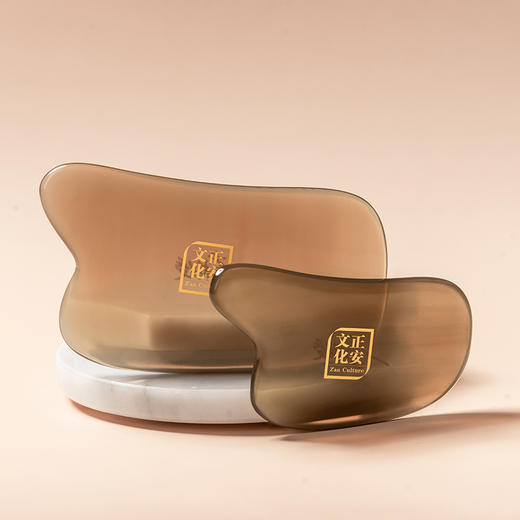 正安国货·刮痧板  天然黄牛角手工打磨 | 经络按摩李湘授教授定制 商品图1